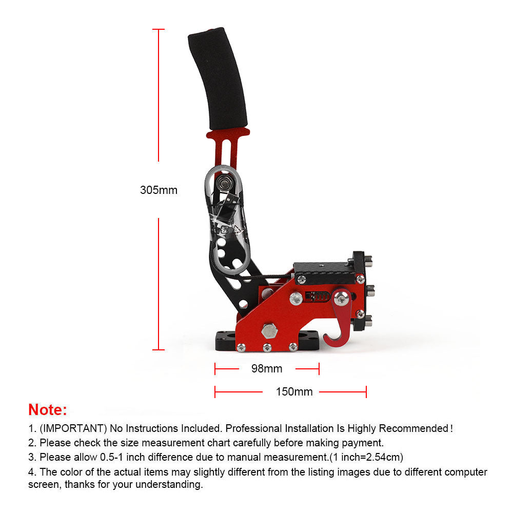 Gaming Steering Wheel Seat Bracket Pull Linear Handbrake